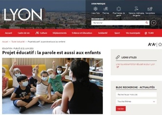 Para una ciudad de niños: Lyon desarrolla la participación de los niños y les da voz