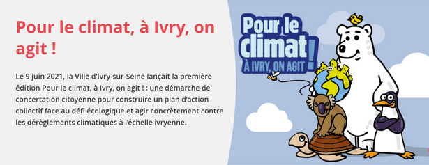 Pour le climat, à Ivry, on agit ! - For the climate, in Ivry, we act!