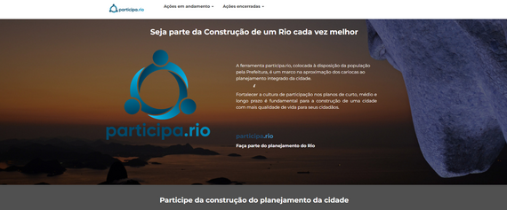 Rio de Janeiro - Participa.rio: integrated planning with a focus on listening to cariocas