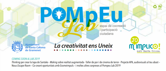 Co-creation and citizen participation "Pompeu Lab" (Santa Coloma de Gramanet)