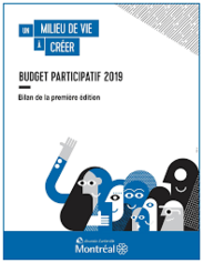 Participatory budget first edition (Ahuntsic-Cartierville / Montreal)